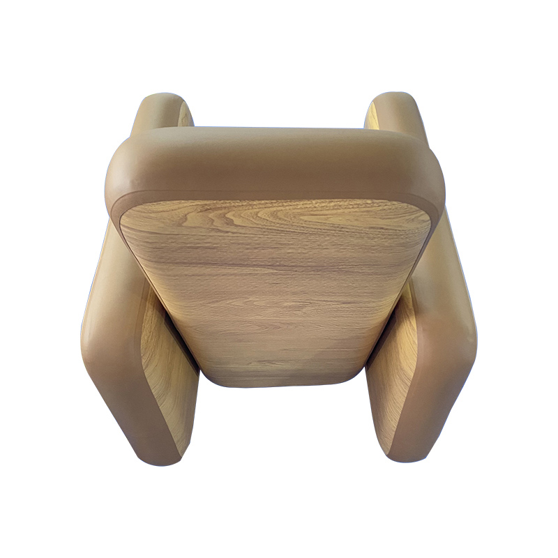 Long Wood Grain Inflatable Seat