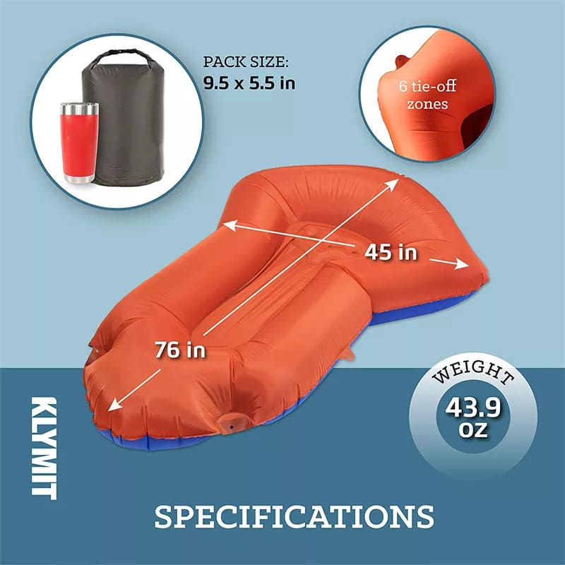 Inflatable Elastic Wear-Resistant Floating Bed