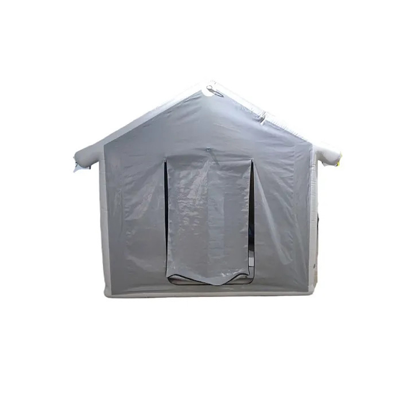 Wear-resistant inflatable tent