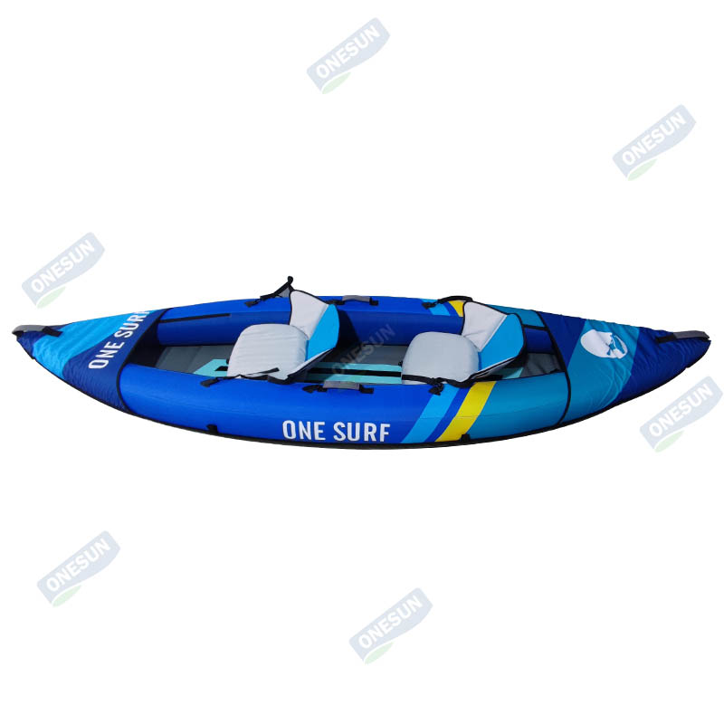 Kayak extérieur portatif gonflable pour deux personnes