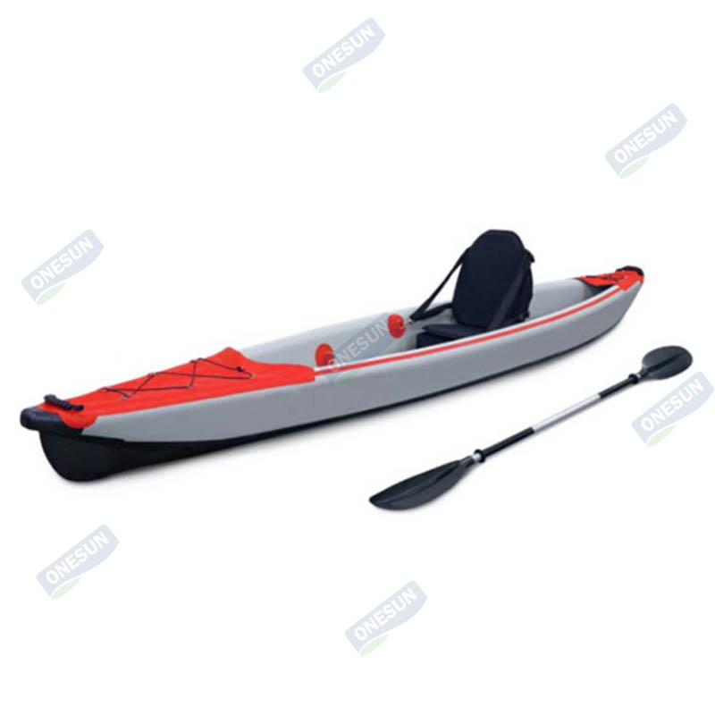 Kayak gonflable à coutures tombantes
