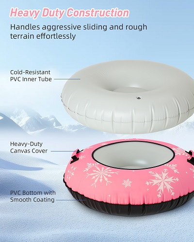 Pink Snow Tube